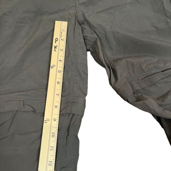 The North Face Convertible Hiking Pants Zip Off Legs Charcoal Men's Size XL - Picture 6 of 16